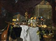 Jan Davidsz. de Heem A Table of Desserts or Un dessert oil painting picture wholesale